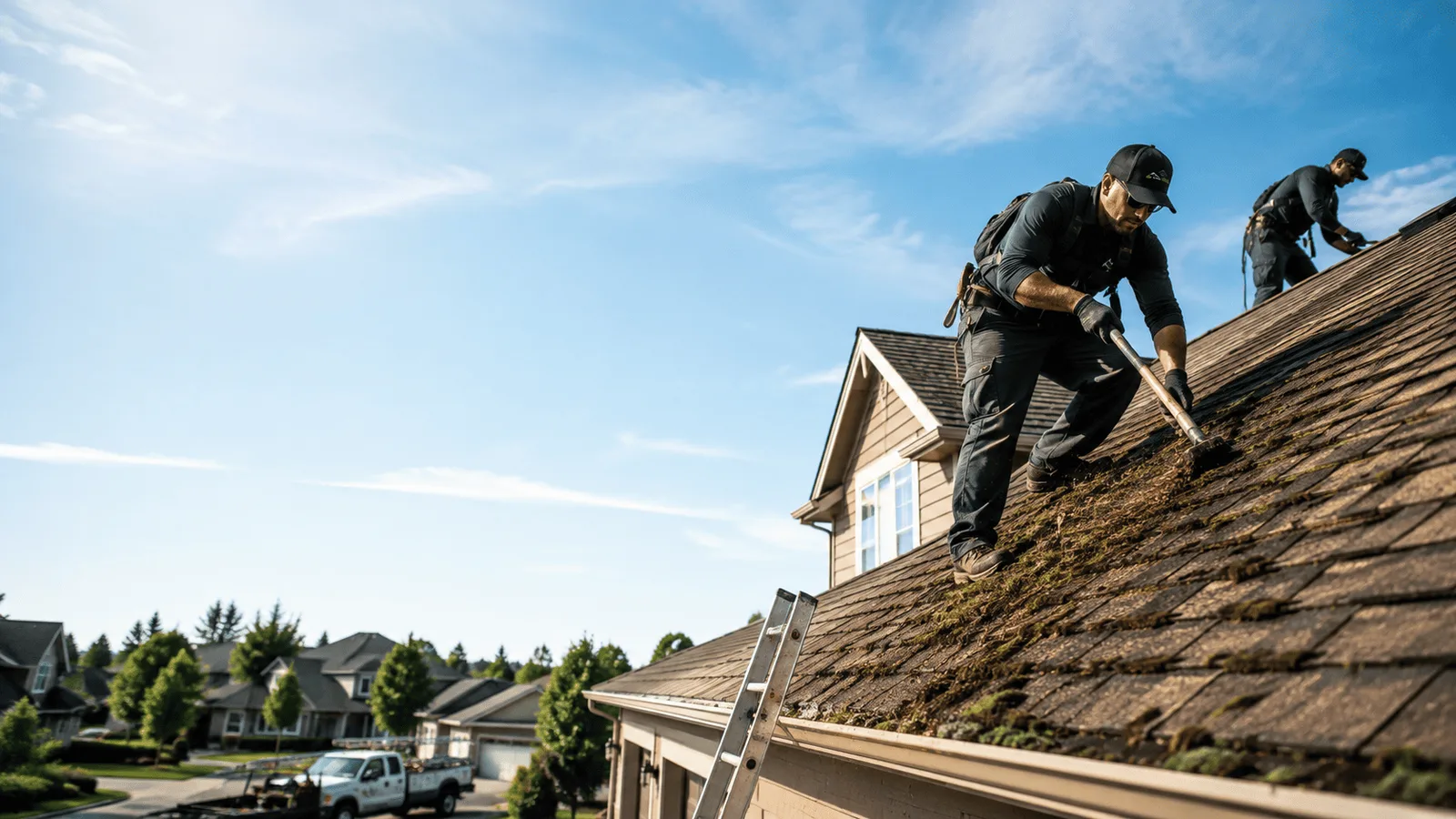 Roof Moss Removal in Imlay City, MI near me